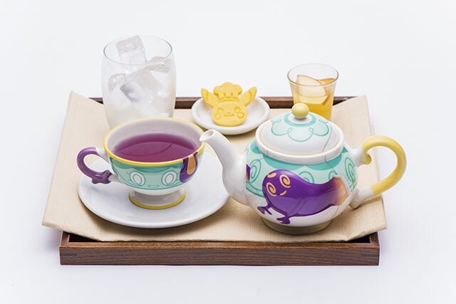 Polteageist and Sinistea's Tea Party! Fruit tea set -Apple flavor-