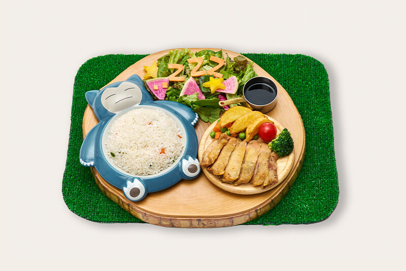 Snorlax's Tummy Filling Nap Lunch Plate