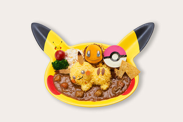 Pikachu and Charmander's Best Friends Forever Curry Plate
