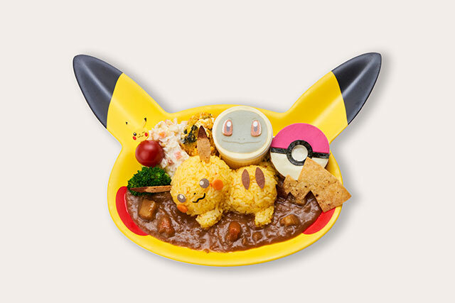 Pikachu and Squirtle's Best Friends Forever Curry Plate